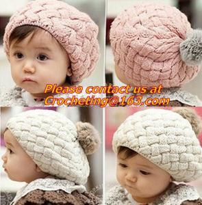 Wholesale baby hat kids baby photo props beanie,faux rabbit fur gorros bebes crochet beanie toddler from china suppliers