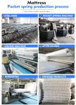 Good Support 2.0 2.3mm Steel Wire Mattress Zone Pocket Spring