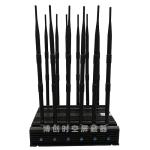 12 antenna mobile phone signal jammer, Wi Fi GPS LoJack signal blocker, mobile
