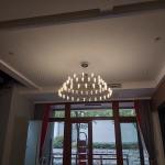 Nordic design Led Chandelie three-story Coppelia modern led chandeliers(WH-MI-91