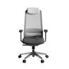 Buy cheap Moded Foam Mesh Revolving Chair Height Adjustable 1140-1235mm from wholesalers