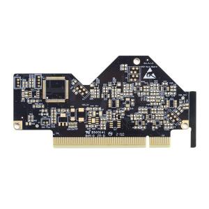 Wholesale 5mil Rapid Black Quick Turn Printed Circuit Boards Gold Finger Plating FR4 TG150 from china suppliers