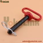 Heavy Duty Hitch Pins With Big Red Handle Fits Universal Tractor