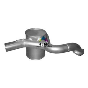 Wholesale 123/03964 12303964 Exhaust Silencer Muffler Non Turbo JCB 4C 3CXE 3CX 214-4 217-4 216-4 215-4 217-2 214SM-4 from china suppliers