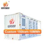 2MWh BESS Battery System 500KW 1mwh 40 Feet Solar Power Energy Storage Container