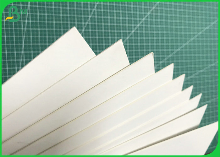 1mm 1.2mm 1.5mm 1.8mm White Color Double Side Card Board For Packages Boxes