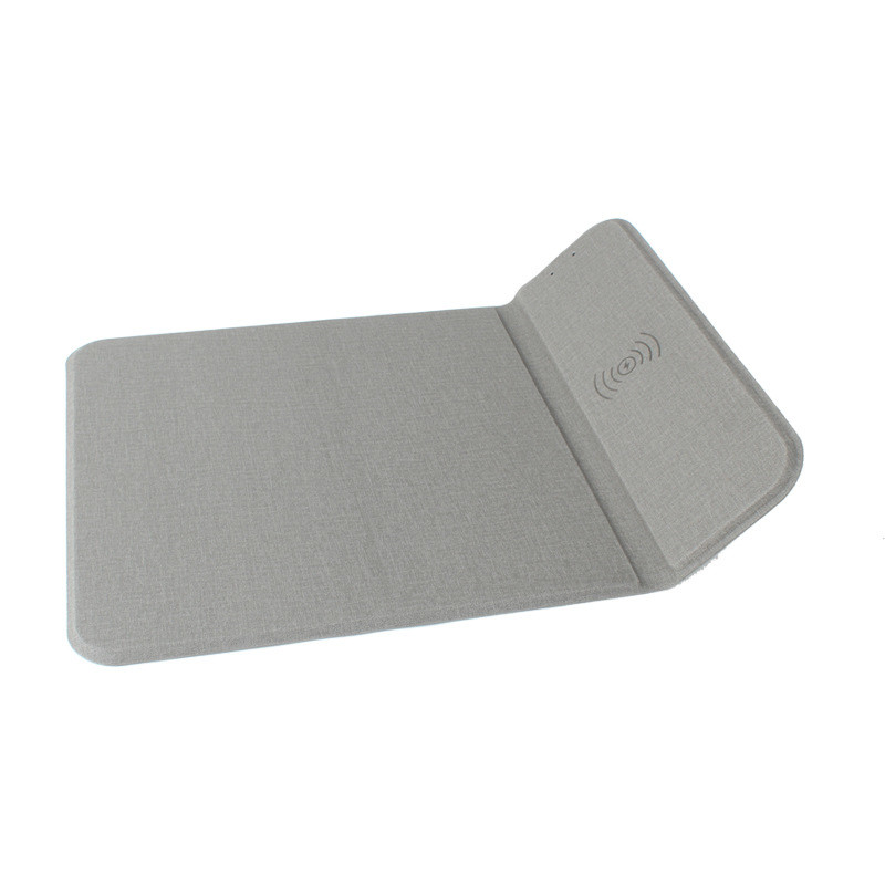 Waterproof Reusable Brown Leather Mouse Pad , 10W Personalised Leather Mouse Mat
