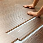 Pressed U-Groove V-Groove Anti-Static Fishbone Laminate Flooring Tile for Living