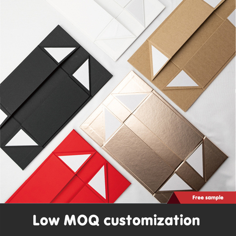 Custom Luxury Packaging Folding Box Recyclable Clothing Shoe Paper Bag