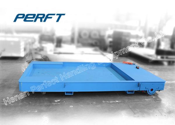 Quality 10 ton electric mold and die handling material trackless flat transfer cart for sale
