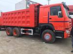 351-450hp HOWO 6X4 16 20 Cubic Meter 10 Wheel Tipper Truck with Tubeless Tire
