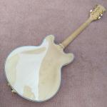 Hollow body jazz 335 electric guitar, Maple top gold hardware electric guitar