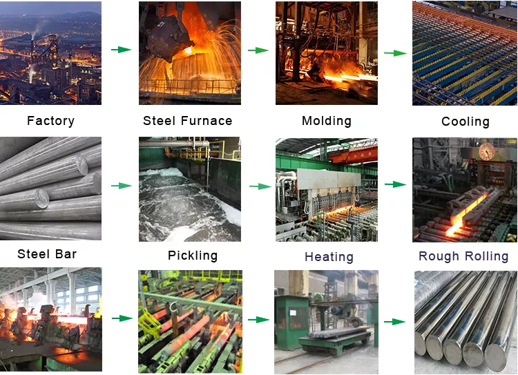 Seamless 304 Stainless Steel Rods Welding Round Bar