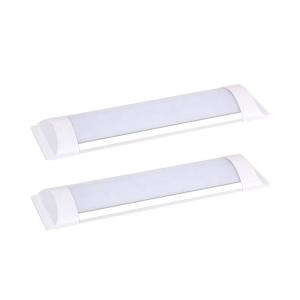 Wholesale LED Batten Slimline Profile Wide Tube Day White Available in 2ft 4ft 5ft 18W 36W 45W Wall and linear led light fixture from china suppliers