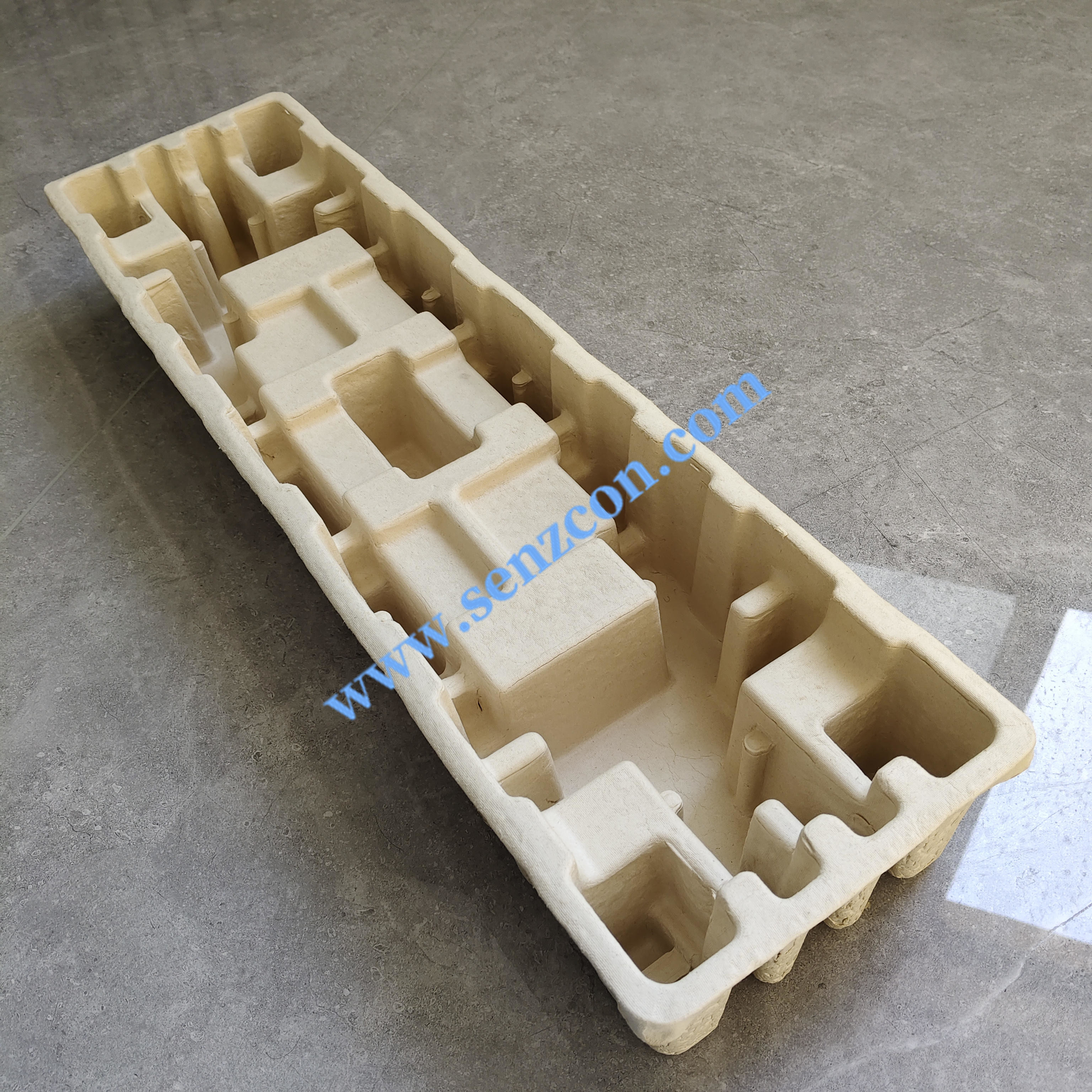 Direct factory supply for customized corrugated pulp molded packaging linings for electric heaters, which are shockproof and drop-resistant.