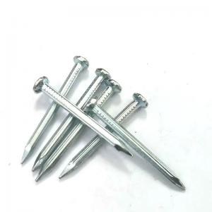 Wholesale Straight Fluted Concrete Nails Strong Magnet Steel Grooved Nails from china suppliers