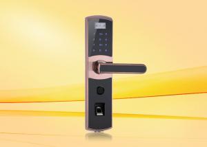 China Touch Screen Biometric Fingerprint Waterproof Keypad Biometric Door Lock on sale