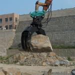 CAT Excavator Attachments 3 Point Grapple, 1000mm Rotating Grabs Excavator