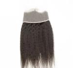Kinky straight Transparent Hd Lace Frontal 13X4 Lace Front Human Hair Pre