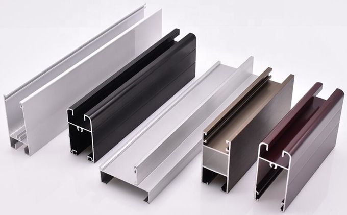 6063 Frame Moulding Extrusion Aluminium Profiles 0.7mm Thickness
