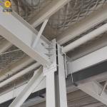 Large Span Steel Frame Building Construction Lightweight Prefabricated Steel