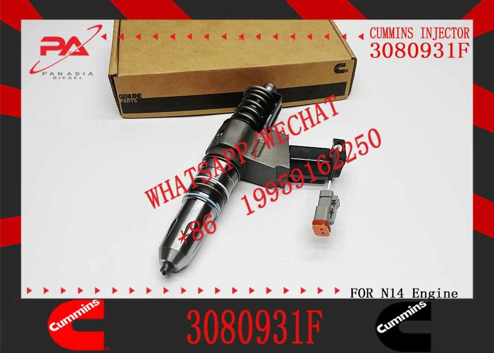 New Common Rail Diesel Fuel Injector 4307516 6087807 3080931F For Cummins QSN14 N14