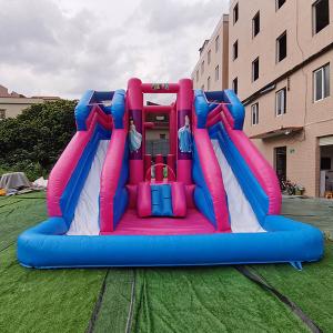 Wholesale UVproof Obstacle Course Jump House , PVC Big Inflatable Bounce House from china suppliers
