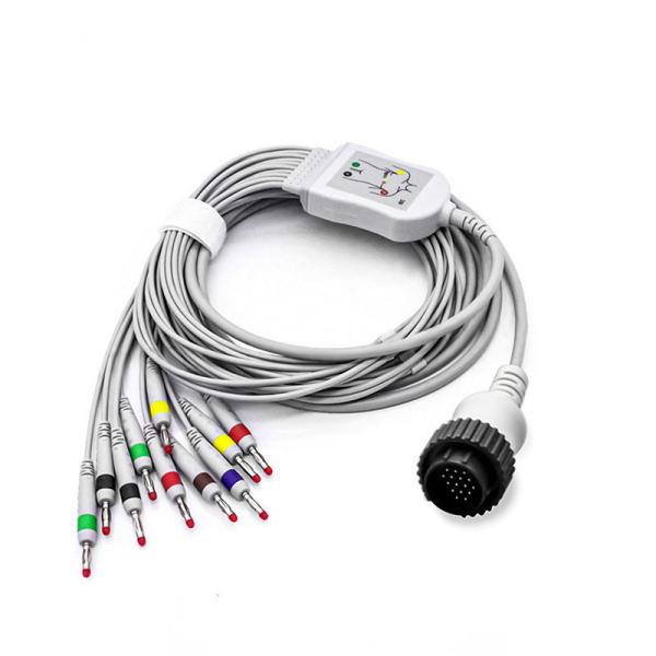 10 Leads ECG EEG EKG Cable for Schille Bionet Patient Monitors TPE Insulated