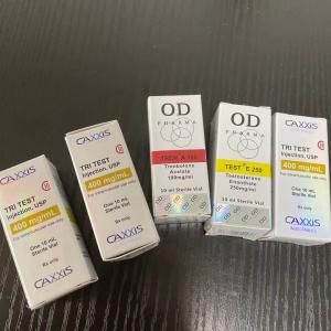 Wholesale CAXXIS Pharmaceutical Laser Cardboard 325gsm Hologram 10ml Bottle Boxes from china suppliers