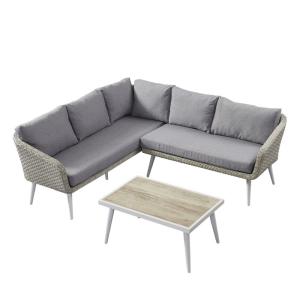 Wholesale Waterproof PE Rattan All Weather Allowed Garden Lounge Set from china suppliers