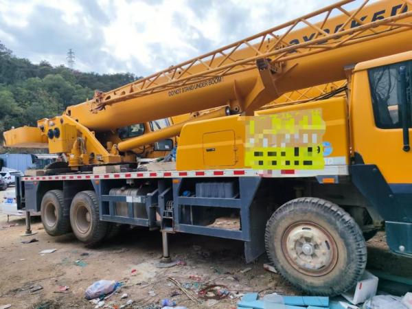 QY25K5D 25 Ton Mobile Hydraulic Truck Crane Folding Heavy Lifting Equipment with