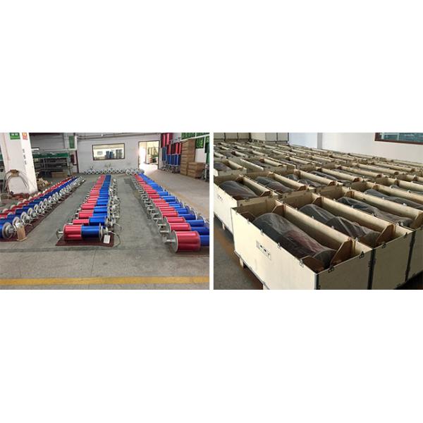 600w Maglev Wind Generator Wind Turbine Generator Vertical Axis Red Blue Color