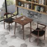 Customized Color Solid Wood Dining Room Square Coffee Table Modern Light Luxury