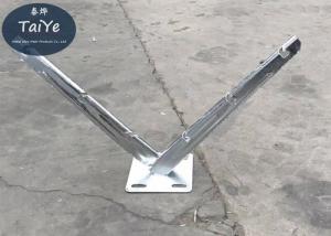 Wholesale Hot Dipped Galvanized Barbed Wire Fence Brackets Durable 50-60cm Height from china suppliers