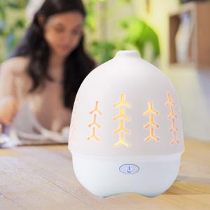 Wholesale Ultrasonic Aromatherapy Humidifier 80ml Ceramic Aroma Diffuser from china suppliers