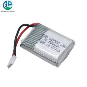 Wholesale CE KC Lithium Polymer Battery pack Rechargeable 902530 500mAh 3.7V 25C from china suppliers