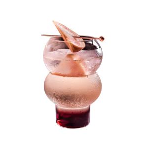 Wholesale Creative Gourd Shaped Dessert Glass Drink Cup Transparent 520ml from china suppliers
