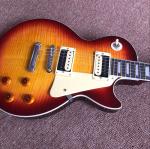 New standard LP Ebony fingerboard electric guitar, Flame Maple Top, musical