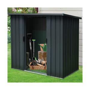 Wholesale 3x5 5x7 Metal Storage Shed , Secure Metal Garden Sheds 0.25mm 0.6mm from china suppliers