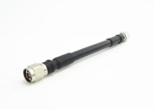 Wholesale Nickel Plated RF Cable Assemblies N Male To Male Solder Type For Base Station Antenna from china suppliers