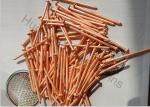 Carbon Steel Capacitor Discharge Stud Welding Pins 3mm x 80mm With Copper Coat