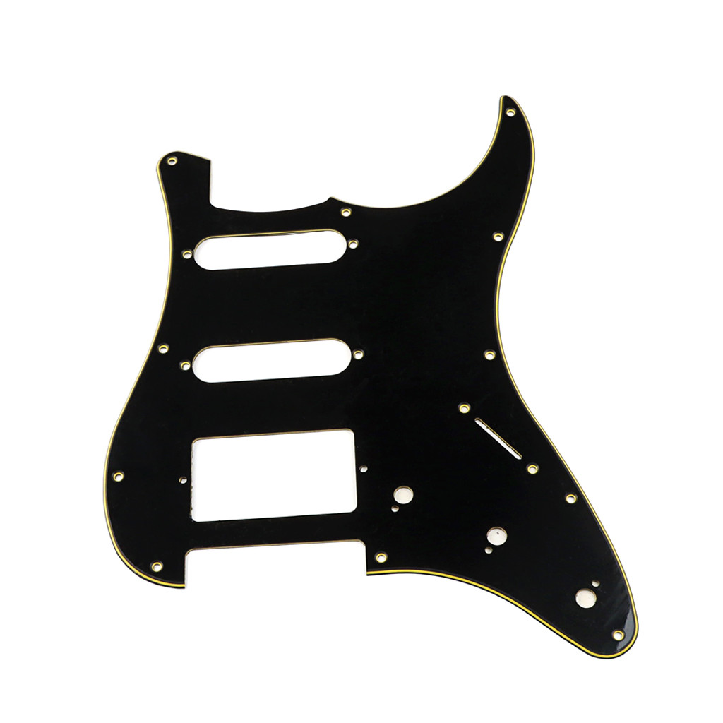 11 Holes SSH Guitar Pickguard Plastic Single Coils Humbucker Scratch Plate For ST Electric Guitars Accessories Parts