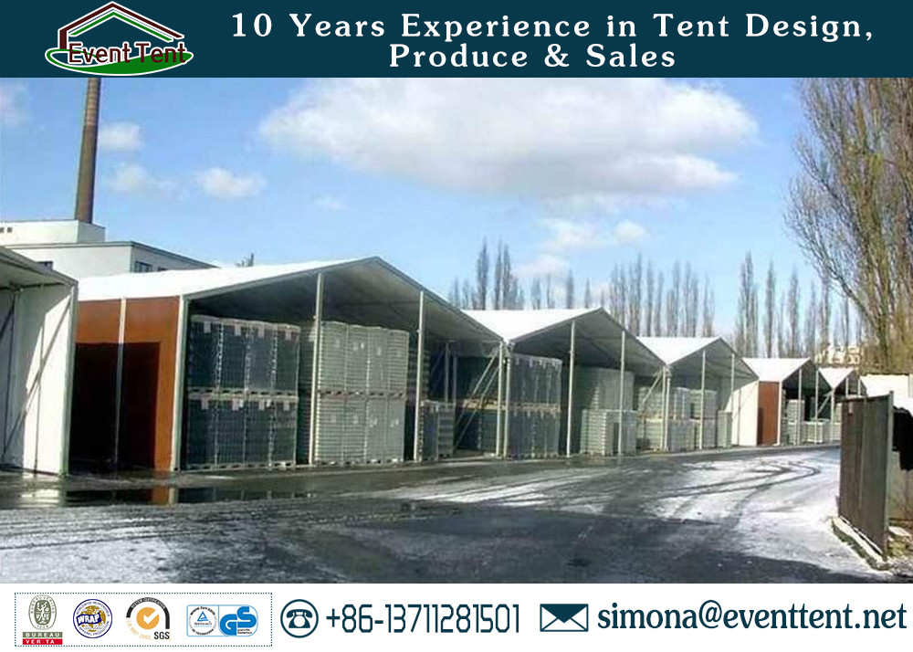 20m clear span wide heavy duty A frame tent as party tent for Dubai