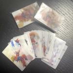 Custom 2 Images Flip Funny Lenticular 3d Picture Business Card Lenticular 3D