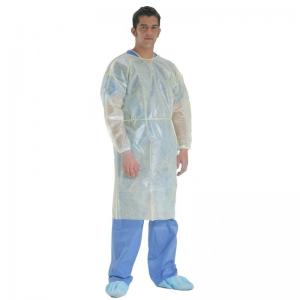 China Single Use Medical Patient Gowns , Beauty Salon Disposable Dressing Gowns  on sale