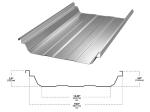 0.3-0.8mm Galvanized Steel SSR Metal Roofing System Beam Standing Roll Forming