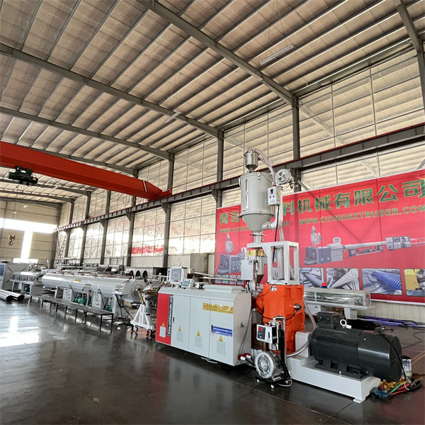 pipe extrusion line plastic electric threading PVC/PPR pipe extrusion line/tube making machine