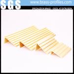 Rustproof Copper Extruding Stair Nosing Strip Brass Stair Nosing