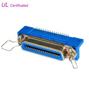 Wholesale Receptacle 50 36 24 14 Pin Centronics Connector Right Angle PCB Female Connector from china suppliers