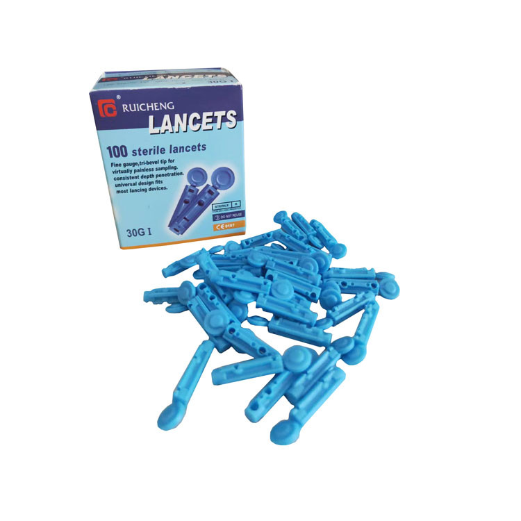 Glucose Testing Twist Blood Lancet 28g Single Use Disposable Lancet